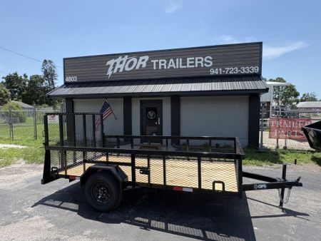 New 2026 GPS Trailers 6 X 12 SA TRAILER WITH 2FT MESH SIDES AND Utility Trailer