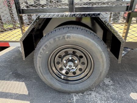 New 2026 GPS Trailers 6 X 12 SA TRAILER WITH 2FT MESH SIDES AND Utility Trailer