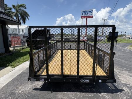New 2026 GPS Trailers 6 X 12 SA TRAILER WITH 2FT MESH SIDES AND Utility Trailer