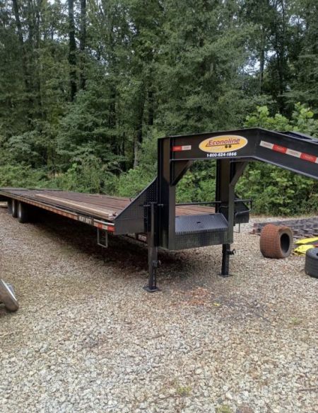 Used 2023 Econoline Gooseneck equipment trailer Equipment Trailer