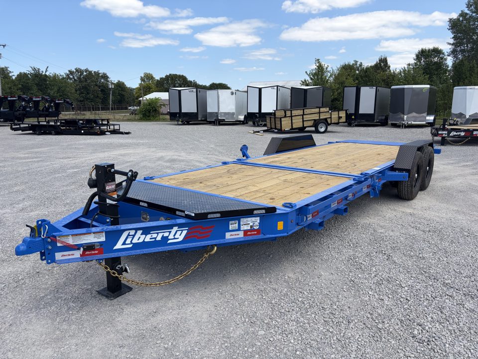 New 2026 Liberty LT14K83X22SPB8WF (83" X 22') 15.4K Partial Tilt Equipment Trailer