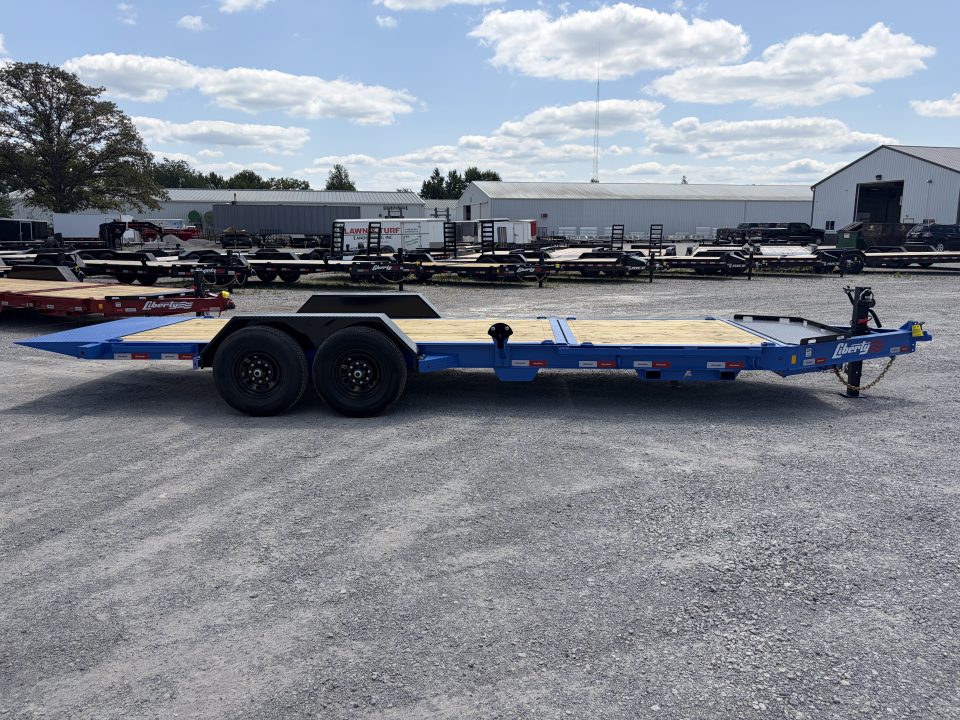 New 2026 Liberty LT14K83X22SPB8WF (83" X 22') 15.4K Partial Tilt Equipment Trailer