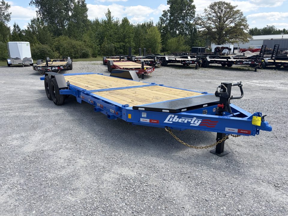 New 2026 Liberty LT14K83X22SPB8WF (83" X 22') 15.4K Partial Tilt Equipment Trailer