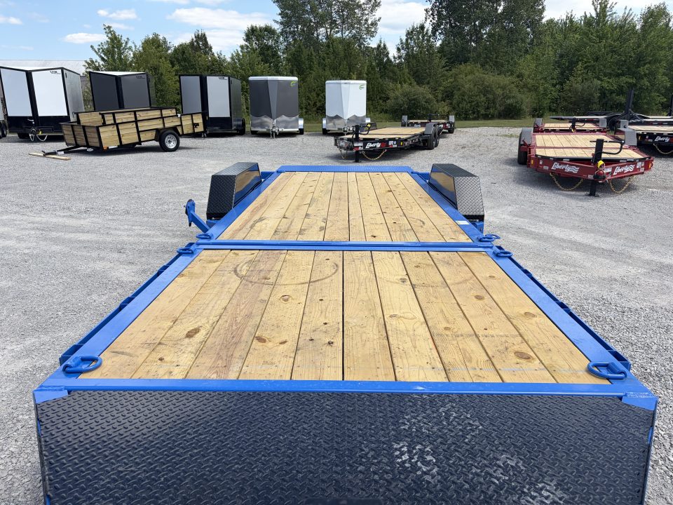 New 2026 Liberty LT14K83X22SPB8WF (83" X 22') 15.4K Partial Tilt Equipment Trailer