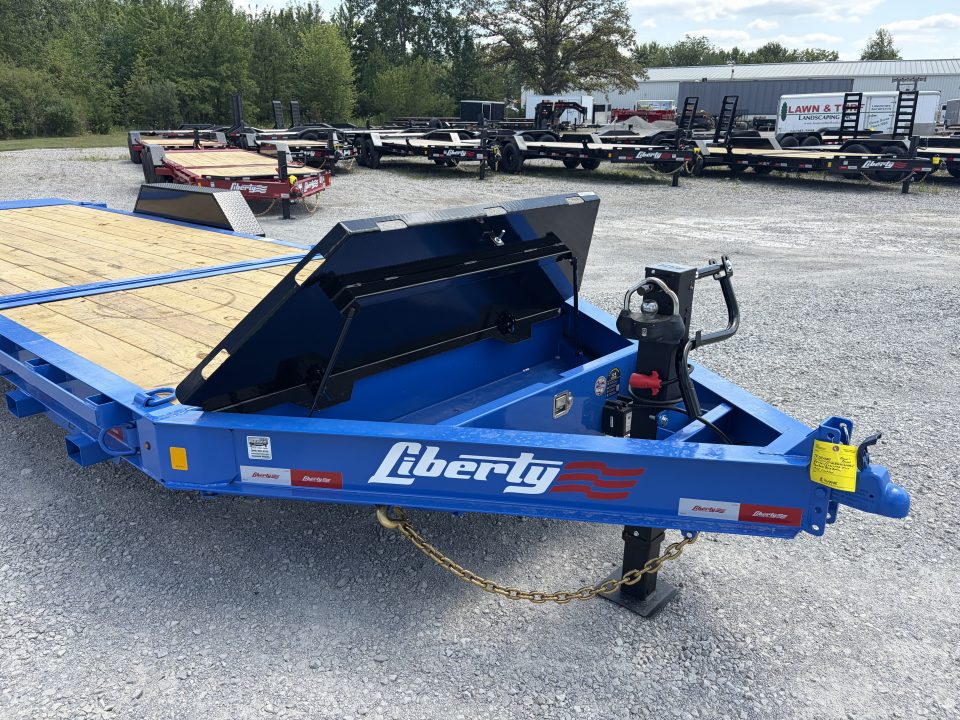New 2026 Liberty LT14K83X22SPB8WF (83" X 22') 15.4K Partial Tilt Equipment Trailer