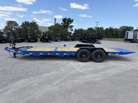 New 2026 Liberty LT14K83X22SPB8WF (83" X 22') 15.4K Partial Tilt Equipment Trailer