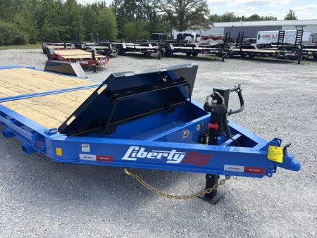 New 2026 Liberty LT14K83X22SPB8WF (83" X 22') 15.4K Partial Tilt Equipment Trailer