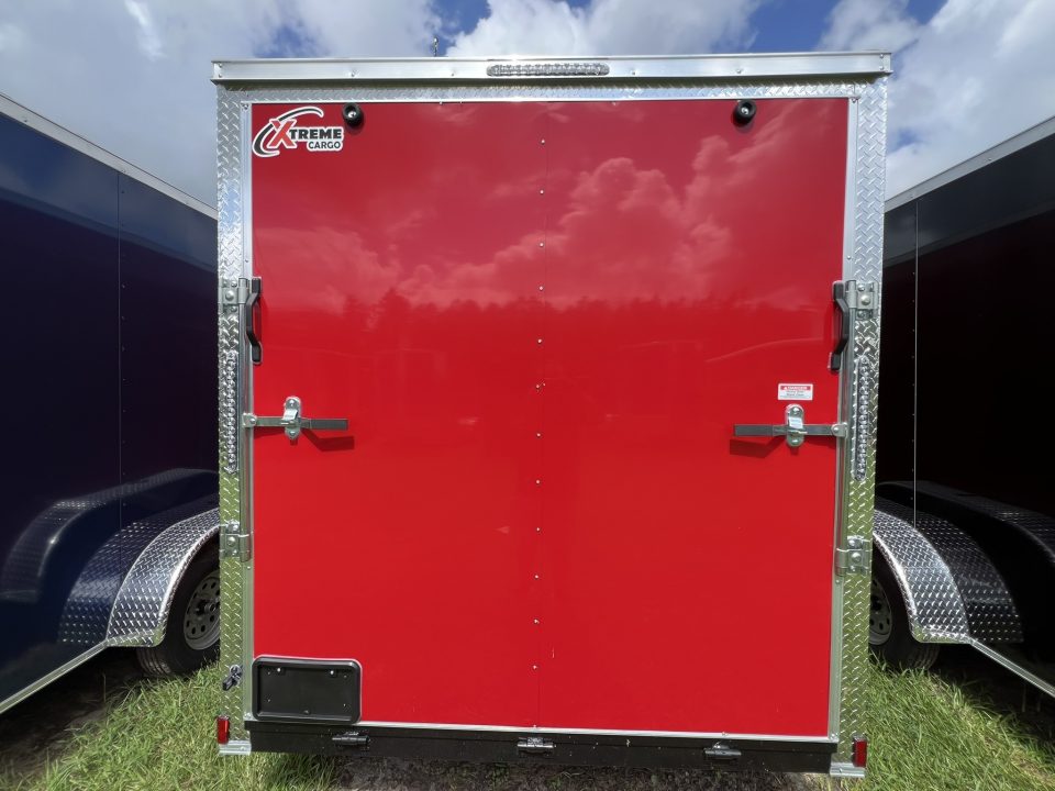 New 2027 Xtreme Cargo 7x14 Tandem Axle Enclosed Cargo Trailer For Sale – Red Polycore