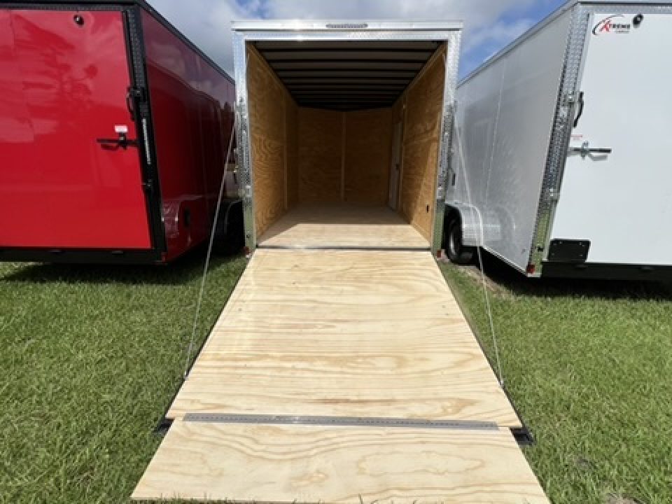 New 2027 Xtreme Cargo 7x14 Tandem Axle Enclosed Cargo Trailer For Sale – Indigo Blue Polycore