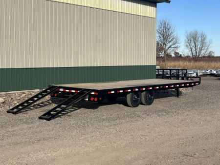 New 2027 24' - 14k PJ 8" I-beam Deckover Trailer