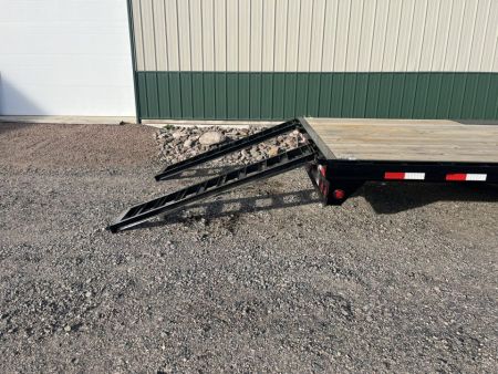 New 2027 24' - 14k PJ 8" I-beam Deckover Trailer