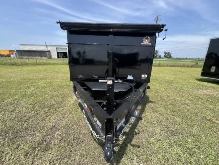 New 2027 Panther Cargo 7x16 Tandem Axle High Side Dump Trailer For Sale – 16,000 lb GVWR with Spare Tire