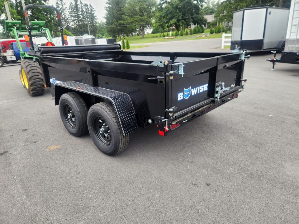 New 2027 BWISE DT10 72x10 10K Tandem Axle Dump Trailer