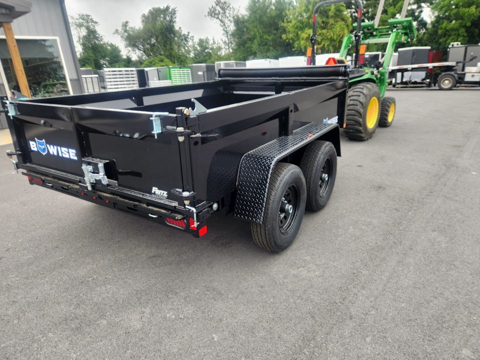 New 2027 BWISE DT10 72x10 10K Tandem Axle Dump Trailer