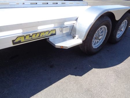 New 2027 ALUMA * 7814R * 14Ft Tandem Axle 7k Car Hauler