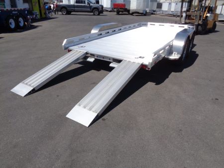 New 2027 ALUMA * 7814R * 14Ft Tandem Axle 7k Car Hauler