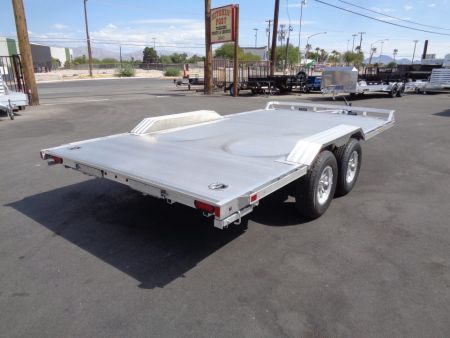 New 2027 Aluma * WB16H-TA-EL-DOF * 16Ft Heavy Duty Wide Body Drive-Over-Fender 10k Trailer