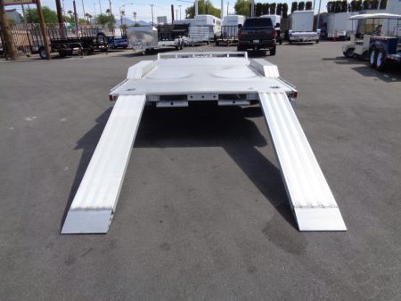 New 2027 Aluma * WB16H-TA-EL-DOF * 16Ft Heavy Duty Wide Body Drive-Over-Fender 10k Trailer