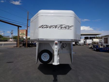 New 2027 Trails West * ADVENTURE MX GN 3-H * 3-Horse Slant Load Gooseneck Horse Trailer