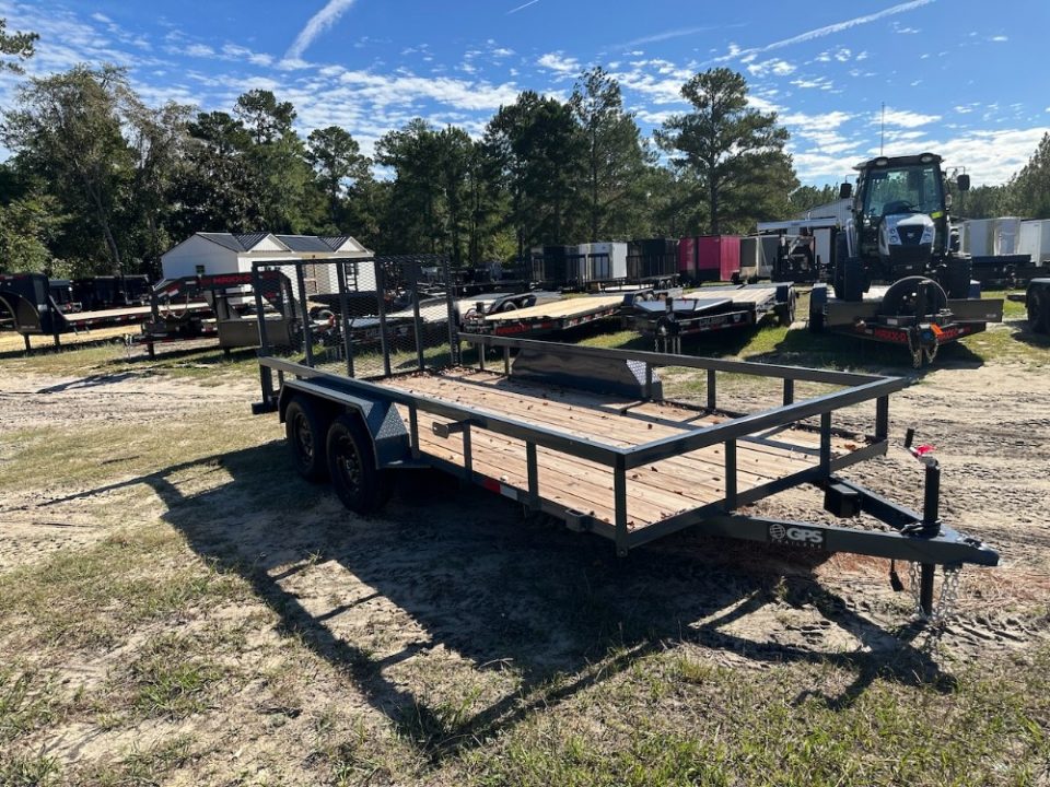 New 2026 GPS Trailers 7x16 TA Utility Trailer