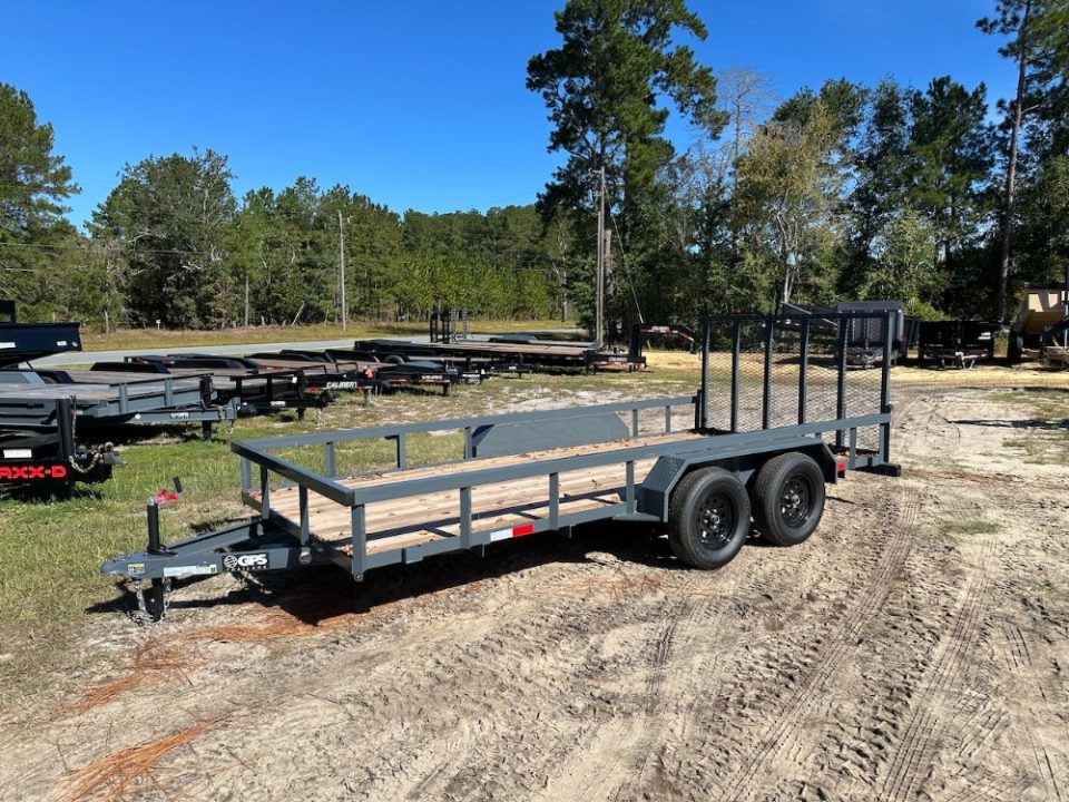 New 2026 GPS Trailers 7x16 TA Utility Trailer