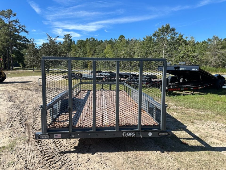 New 2026 GPS Trailers 7x16 TA Utility Trailer