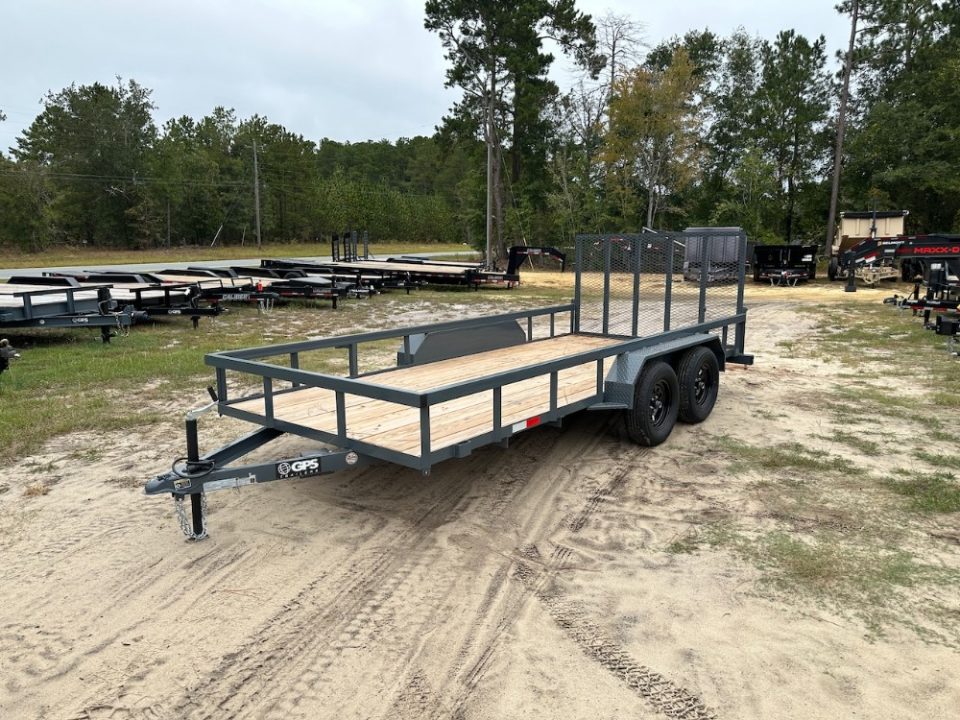 New 2026 GPS Trailers 7x16 TA Utility Trailer