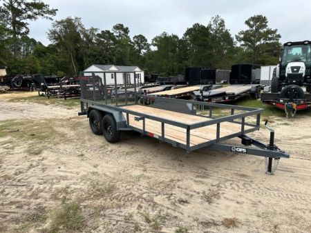 New 2026 GPS Trailers 7x16 TA Utility Trailer