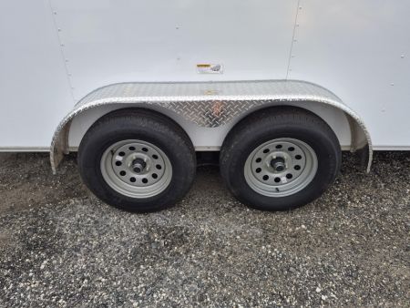 New 2026 Cargo Craft 7x16 Tandem Axle Enclosed Trailer – 7K GVWR | Flat Nose | Barn Doors I Triple Tongue Cargo / Enclosed Trailer