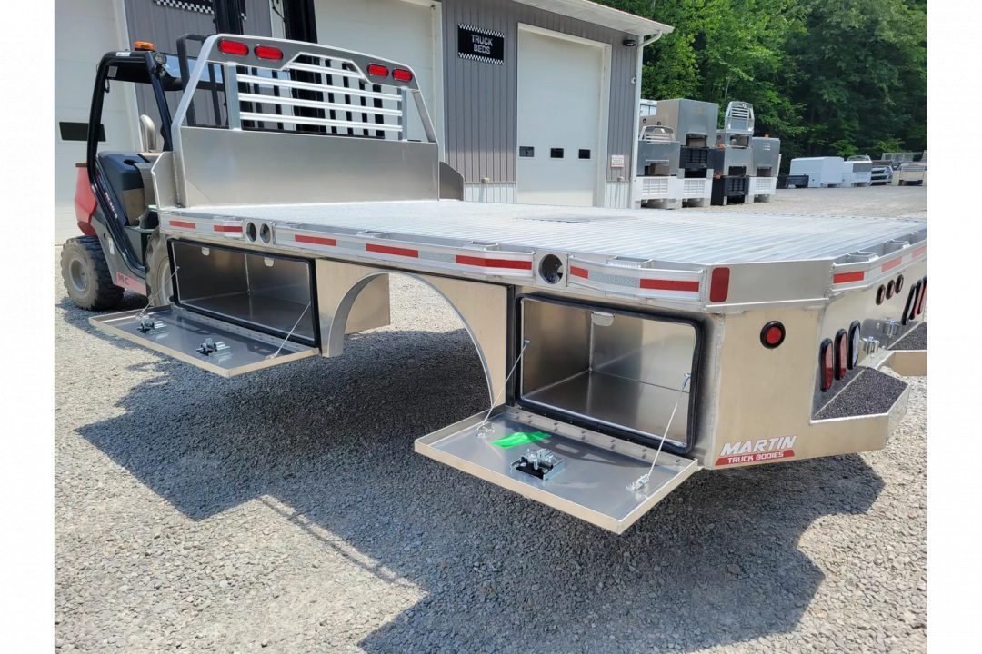 New Martin Truck Bodies 98x136 SB Flatbed 84" CA DRW Truck Bed