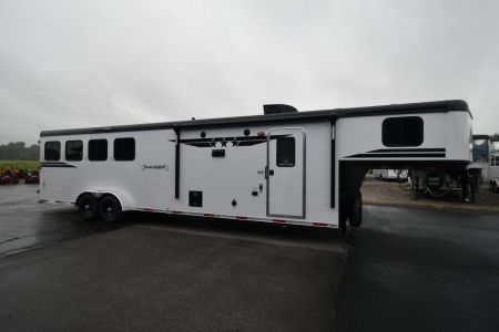 New 2027 Bison Trailers Ranger 7411 Horse Trailer