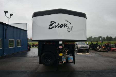 New 2027 Bison Trailers Ranger 7411 Horse Trailer