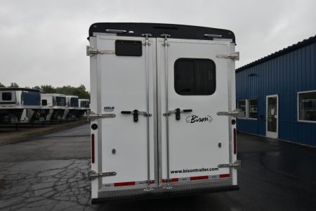 New 2027 Bison Trailers Ranger 7411 Horse Trailer