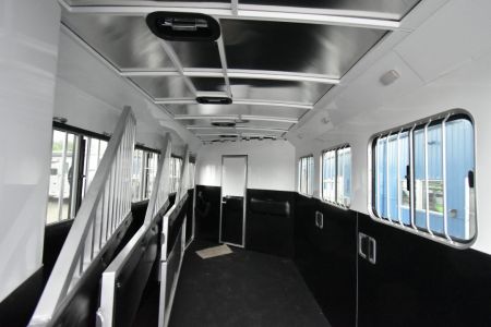 New 2027 Bison Trailers Ranger 7411 Horse Trailer