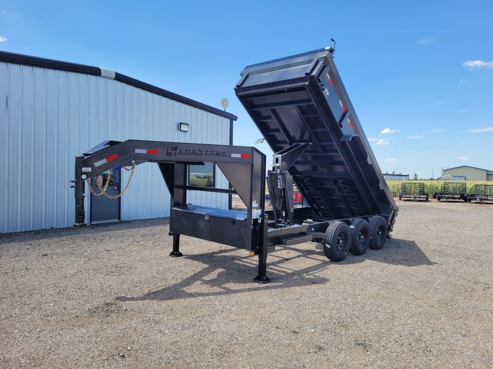 New 2027 Load Trail 83"x16' Triple Axle Gooseneck Dump Trailer