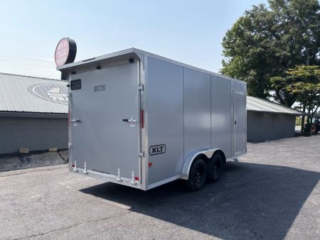 New 2027 ALCOM 7.5x16 Enclosed, 7' Height, Aluminum w/Translucent Roof