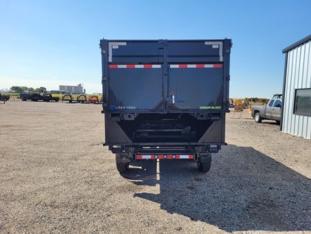 New 2027 Load Trail 83"x16' Triple Axle Gooseneck Rolloff Trailer W/2 Bins