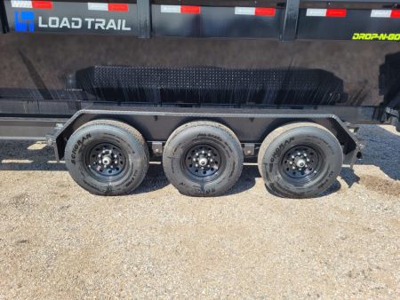 New 2027 Load Trail 83"x16' Triple Axle Gooseneck Rolloff Trailer W/2 Bins