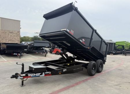 New 2026 Top Hat Trailers DE14-14X83X4 Dump Trailer