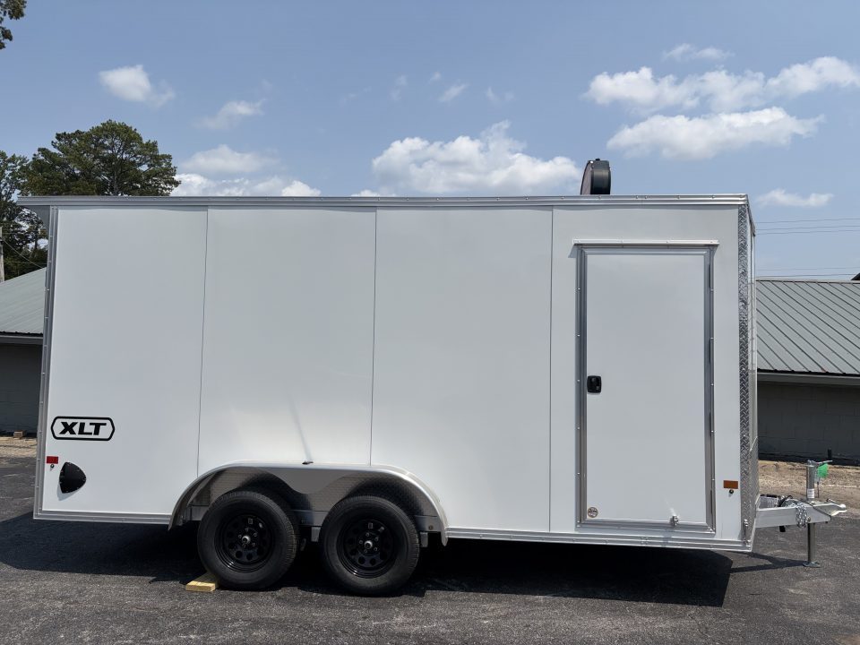 New 2027 ALCOM 7.5X16 Enclosed, 7' Height, Aluminum w/Translucent Roof