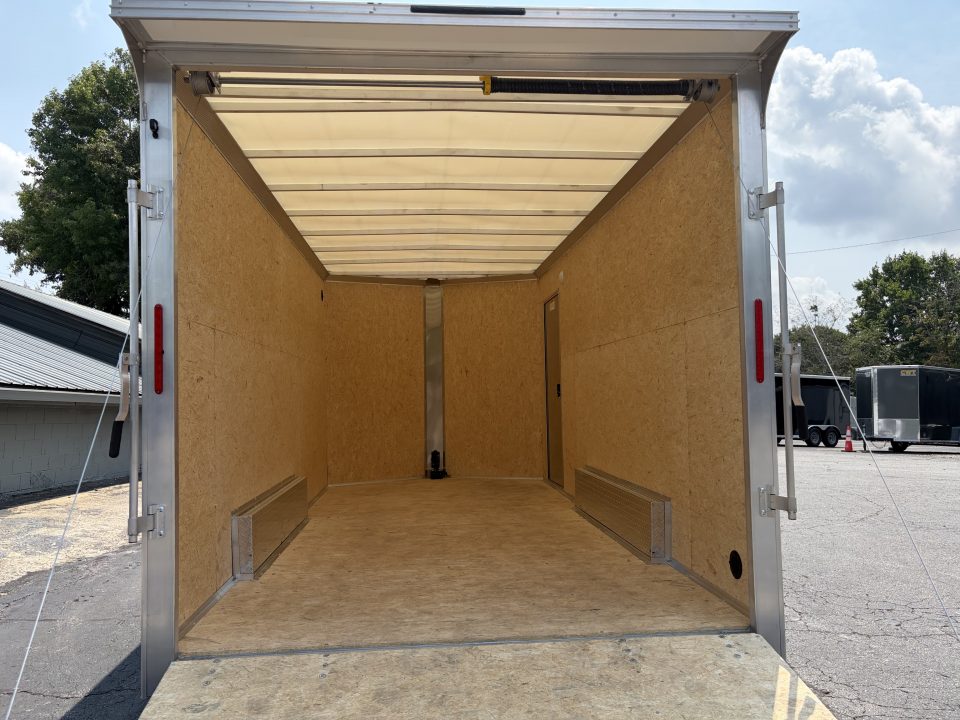 New 2027 ALCOM 7.5X16 Enclosed, 7' Height, Aluminum w/Translucent Roof