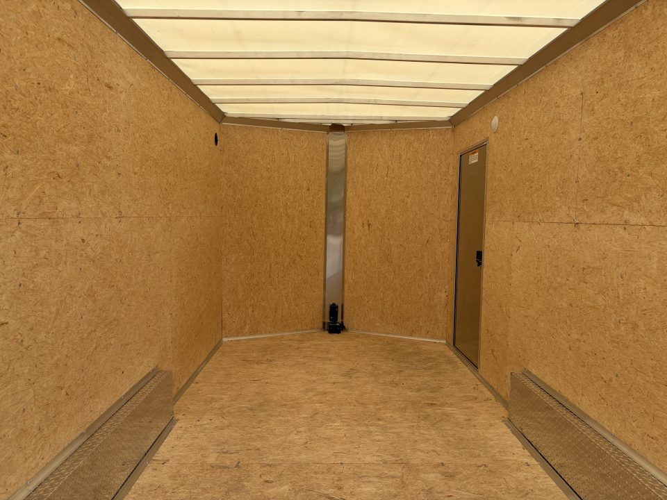 New 2027 ALCOM 7.5X16 Enclosed, 7' Height, Aluminum w/Translucent Roof