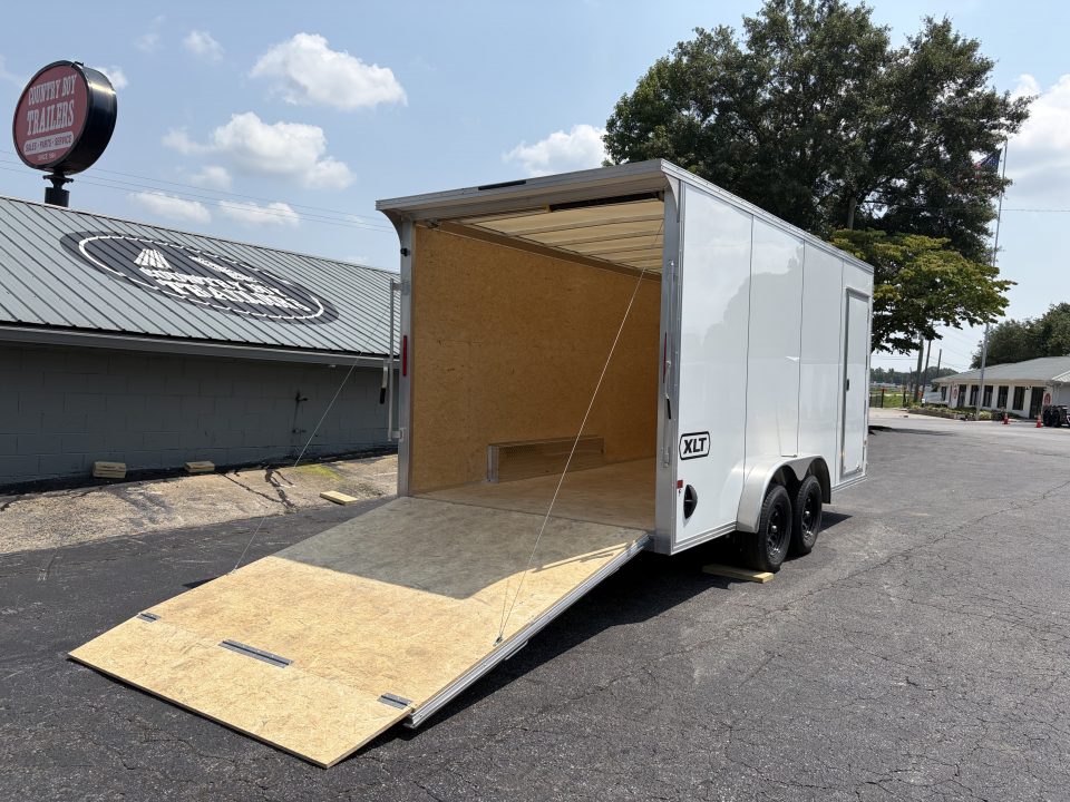 New 2027 ALCOM 7.5X16 Enclosed, 7' Height, Aluminum w/Translucent Roof