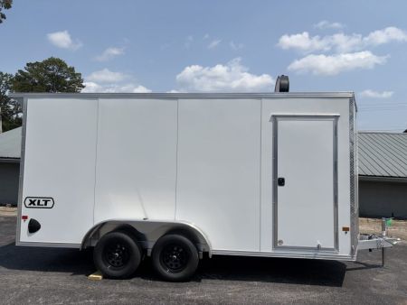 New 2027 ALCOM 7.5X16 Enclosed, 7' Height, Aluminum w/Translucent Roof