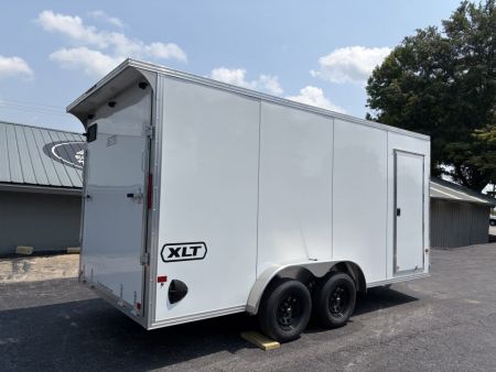 New 2027 ALCOM 7.5X16 Enclosed, 7' Height, Aluminum w/Translucent Roof