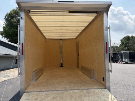 New 2027 ALCOM 7.5X16 Enclosed, 7' Height, Aluminum w/Translucent Roof
