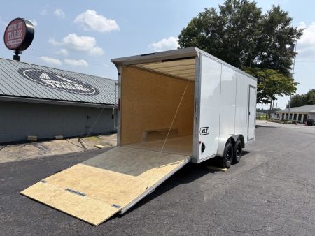 New 2027 ALCOM 7.5X16 Enclosed, 7' Height, Aluminum w/Translucent Roof