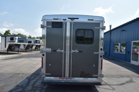 Used 2019 Bison Trailers Trailhand 7311 Horse Trailer