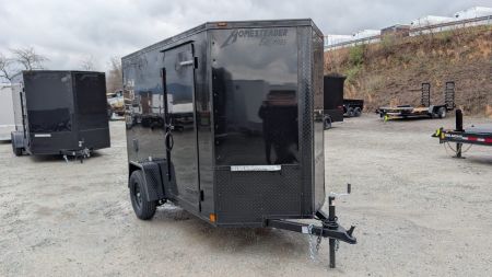 New 2027 Homesteader 5x10 Intrepid V-Nose Cargo Trailer w/ Ramp