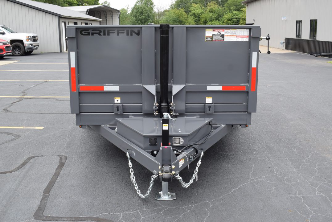 New 2026 Griffin Trailers 7x14 14K Telescoping Cylinder Dump Trailer